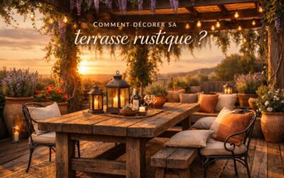 Comment décorer sa terrasse rustique?