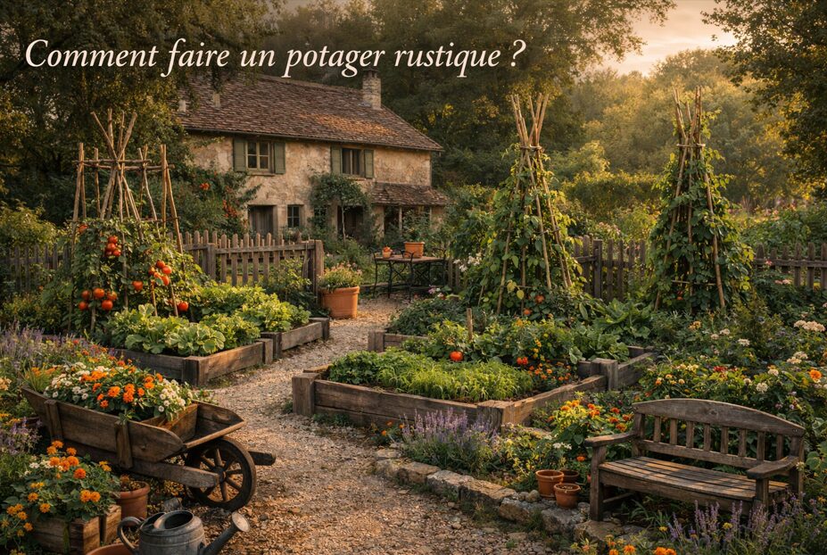 comment faire un potager rustique !