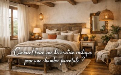 Comment faire une décoration rustique pour une chambre parentale ?