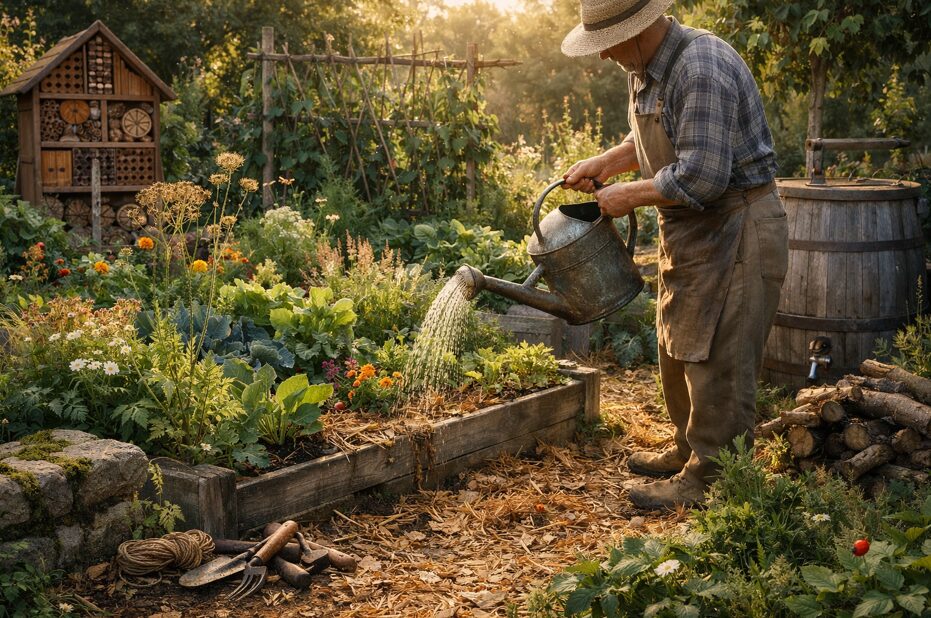 Entretenir son potager rustique et le faire évoluer dans le temps