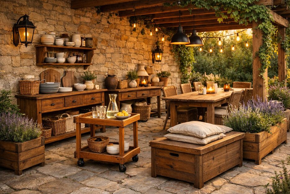 Les éléments complémentaires pour structurer la terrasse