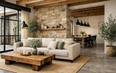 Décoration rustique moderne : comment marier authenticité et design contemporain